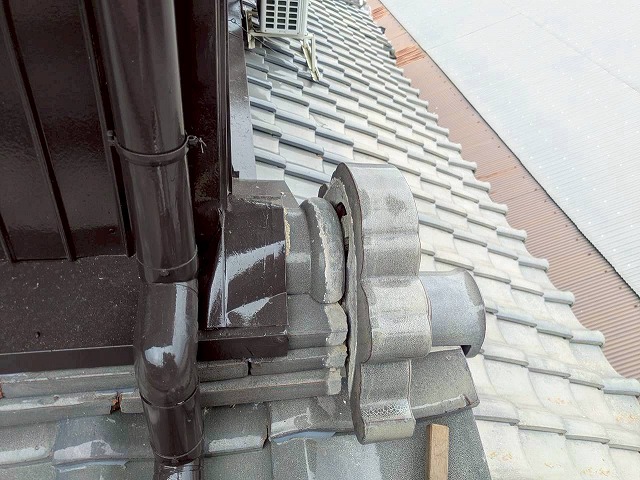 加古川市　鬼瓦の現状